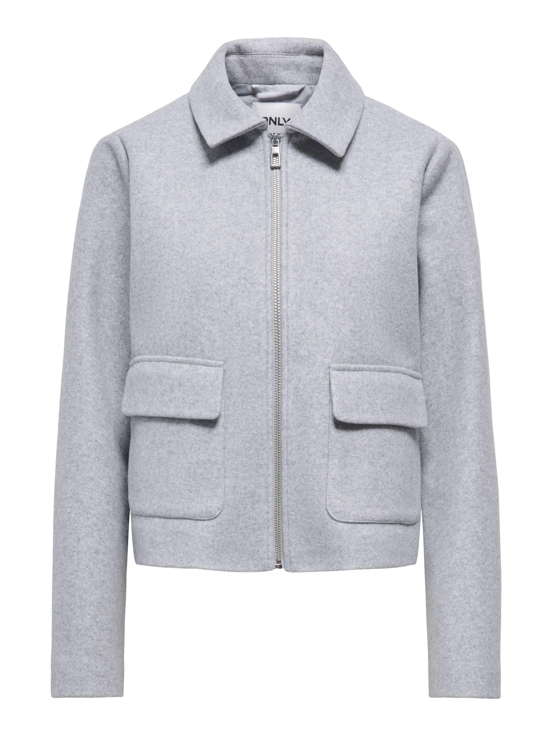 ONLY Kurzjacke ONLVELA ZIP SHORT JACKET OTW