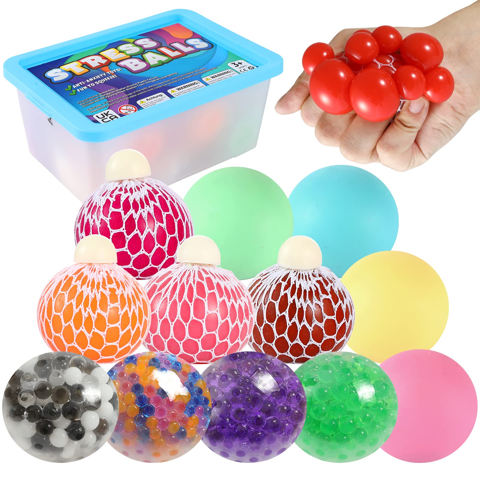 Buy KLT Stress Balls for Adults and Kids Fidget Squishies Balls for