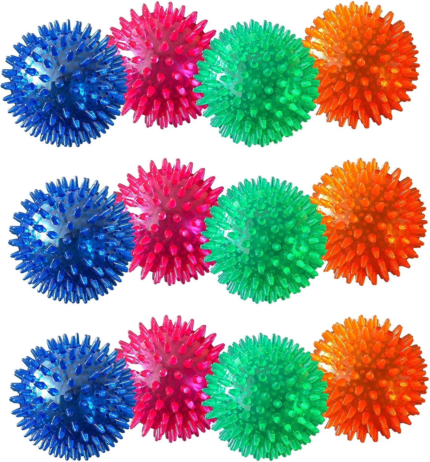 PetSport Gorilla Ball Scented, Super Durable, Ultra Light and Ultra Bouncy Dog Toy for Small, Medium and Large Dogs, Assorted Colors, 2"…