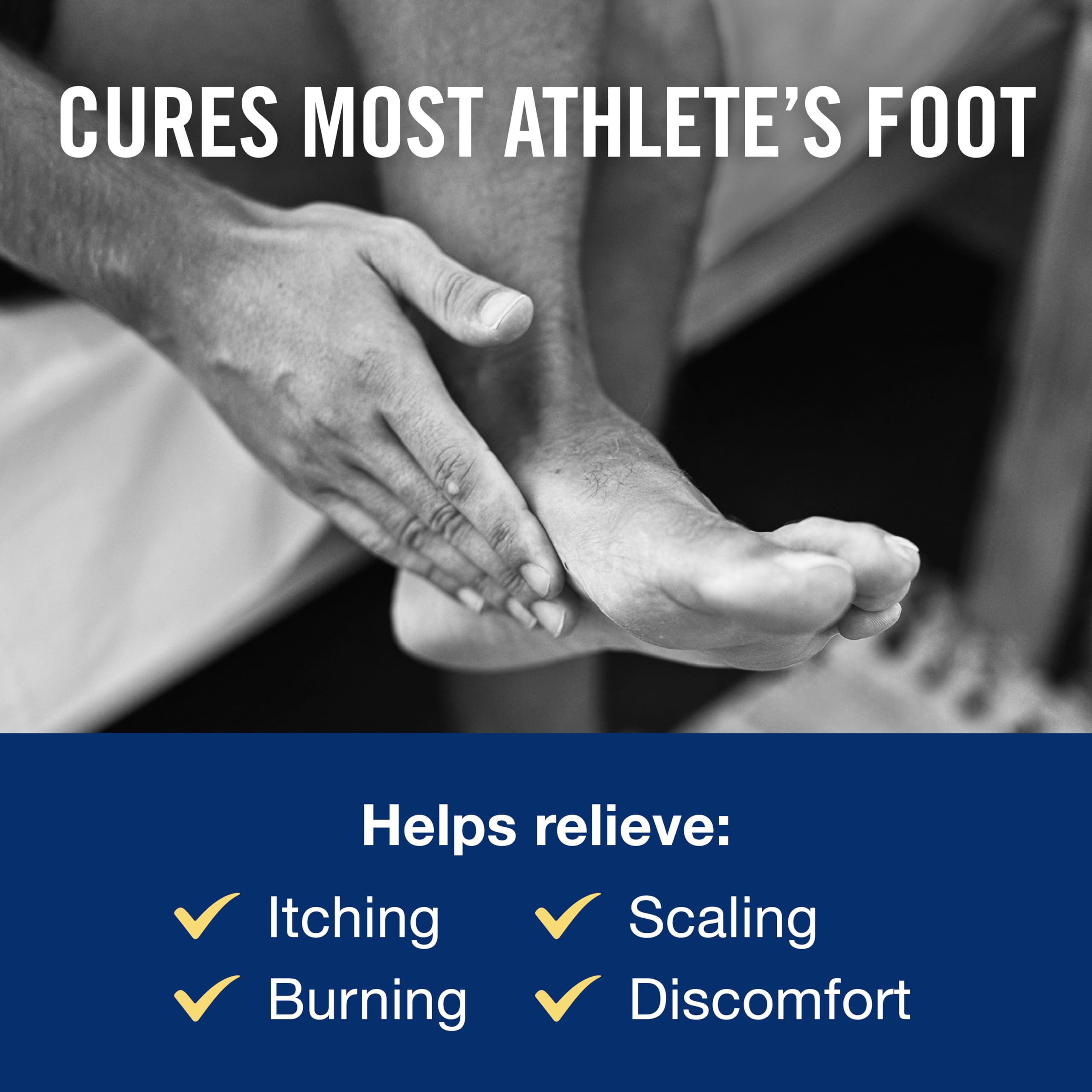 Desenex Anti-Fungal Foot Cream Cures Most Athlete’s Foot, Prescription-Strength 2% Miconazole Nitrate, Helps Relieve Itching, Burning & Scaling, All-Day Odor Control for Fresh Feet, Fresh Scent, 1oz