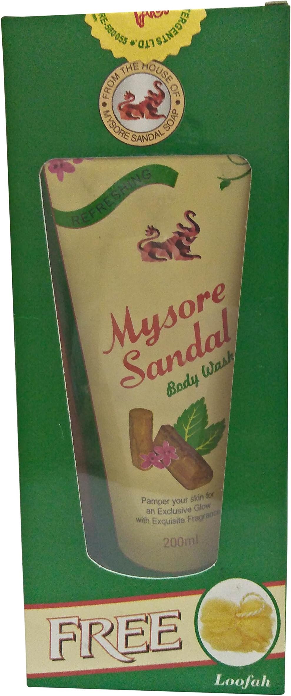 Mysore sandal Body wash, 200ml Carton