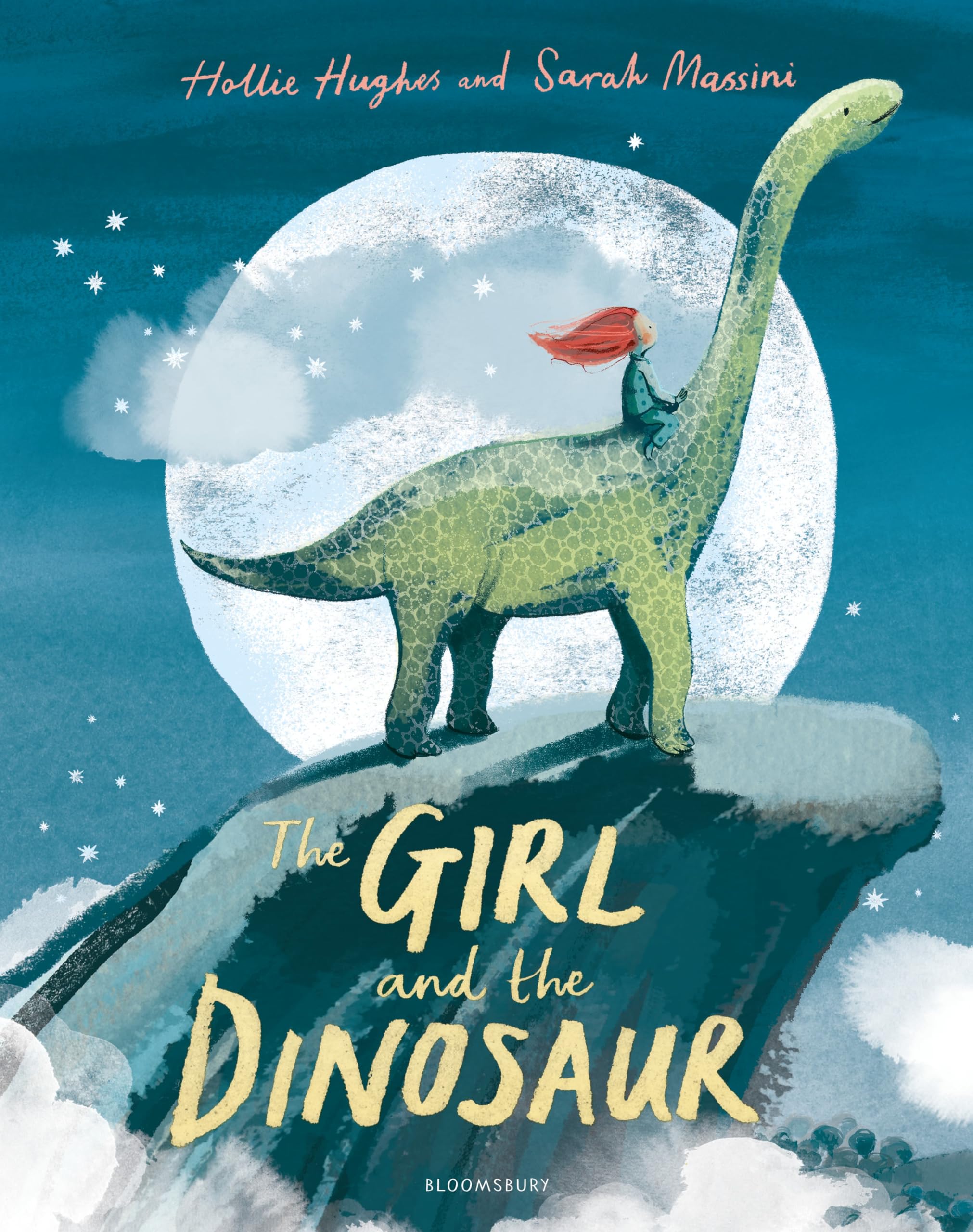 The Girl and the Dinosaur by Hollie Hughes (Paperback Book)