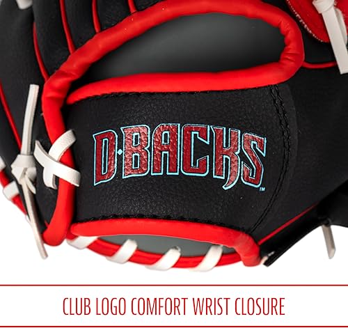 Vista 26 de Franklin Sports MLB Youth Teeball Glove and Ball Set - Kids Baseball and Teeball - Perfect First Kids Glove - 9.5" Naranja/Negro