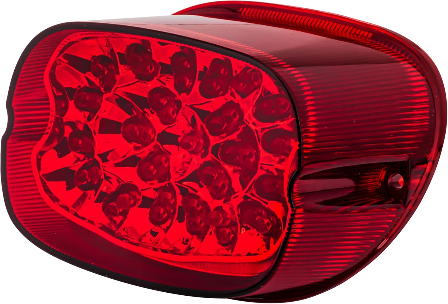 Eagle Lights 8900TL2-S Squareback LED Tail Light Kit with Integrated Turn Signals for Harley Davidson Motorcycles - Smoked