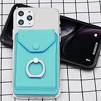 Vista 6 de Soporte de anillo RFID para teléfono celular - Soporte de billetera para iPhone, Android y todos los teléfonos inteligentes - Soporte adhesivo