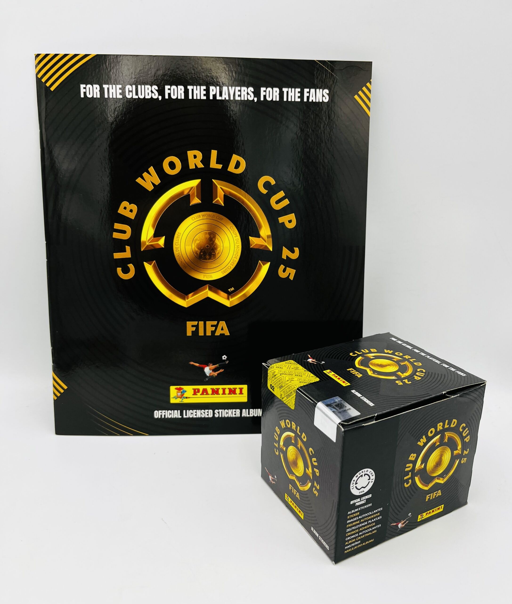 manuelkant Álbum vacío + 1 caja caja 50 sobres para la colección de cromos FIFA Club World Cup 2025