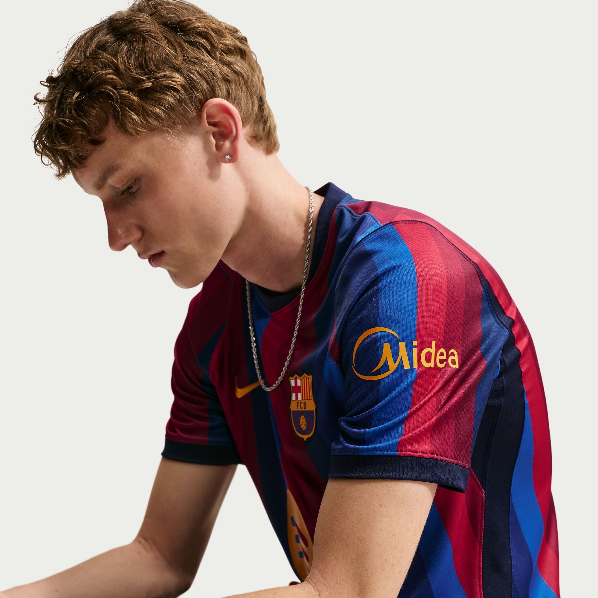 Nike Herren FCB Df Ss Stad Hm T-Shirt (1er Pack)