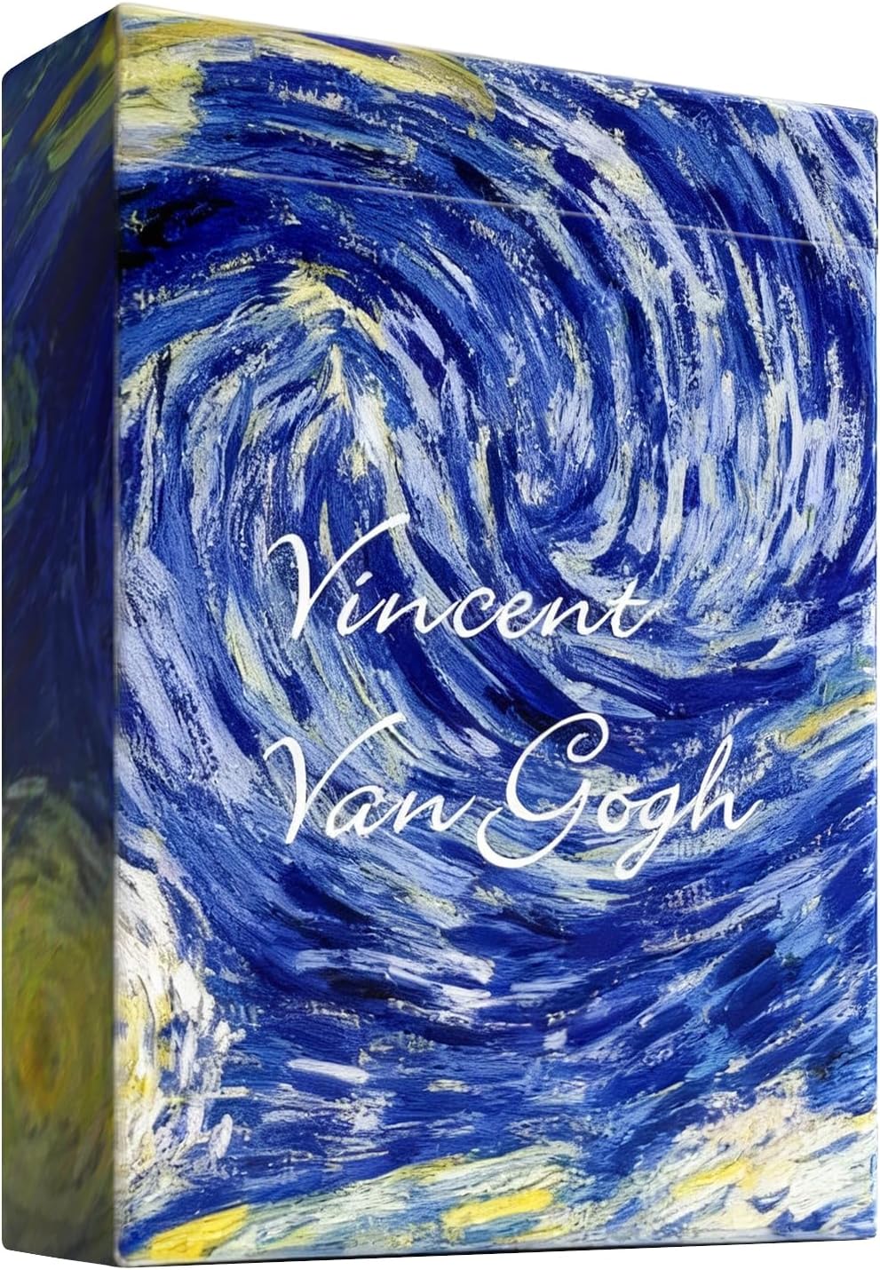 Artworks Playing Cards, Standard Index,54 Unique Illustrations Playing Card（1 Pack）,Classic Cards for Poker, Blackjack, Family Game Night & Card Games, Fun for All Ages(Starry Night)