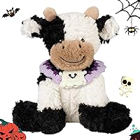 Vista 12 de Hopearl Adorable Vaca de Peluche Suave Juguetes de Animales de Granja de Leche Vacas de Peluche Juguetes de Cumpleaños Lindos para Niños Niñas