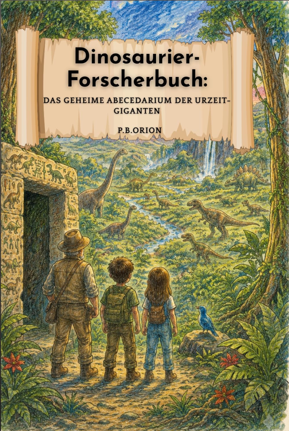 Dinosaurier-Forscherbuch:: Das geheime Abecedarium der Urzeit-Giganten