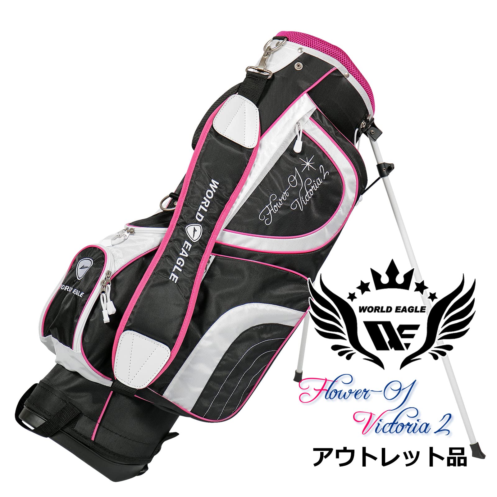 新品未使用WORLD EAGLE F-01A スタンドバッグ ブラック Amazon | アウトレット WORLD EAGLE F-01α スタンドバッグ ブラック