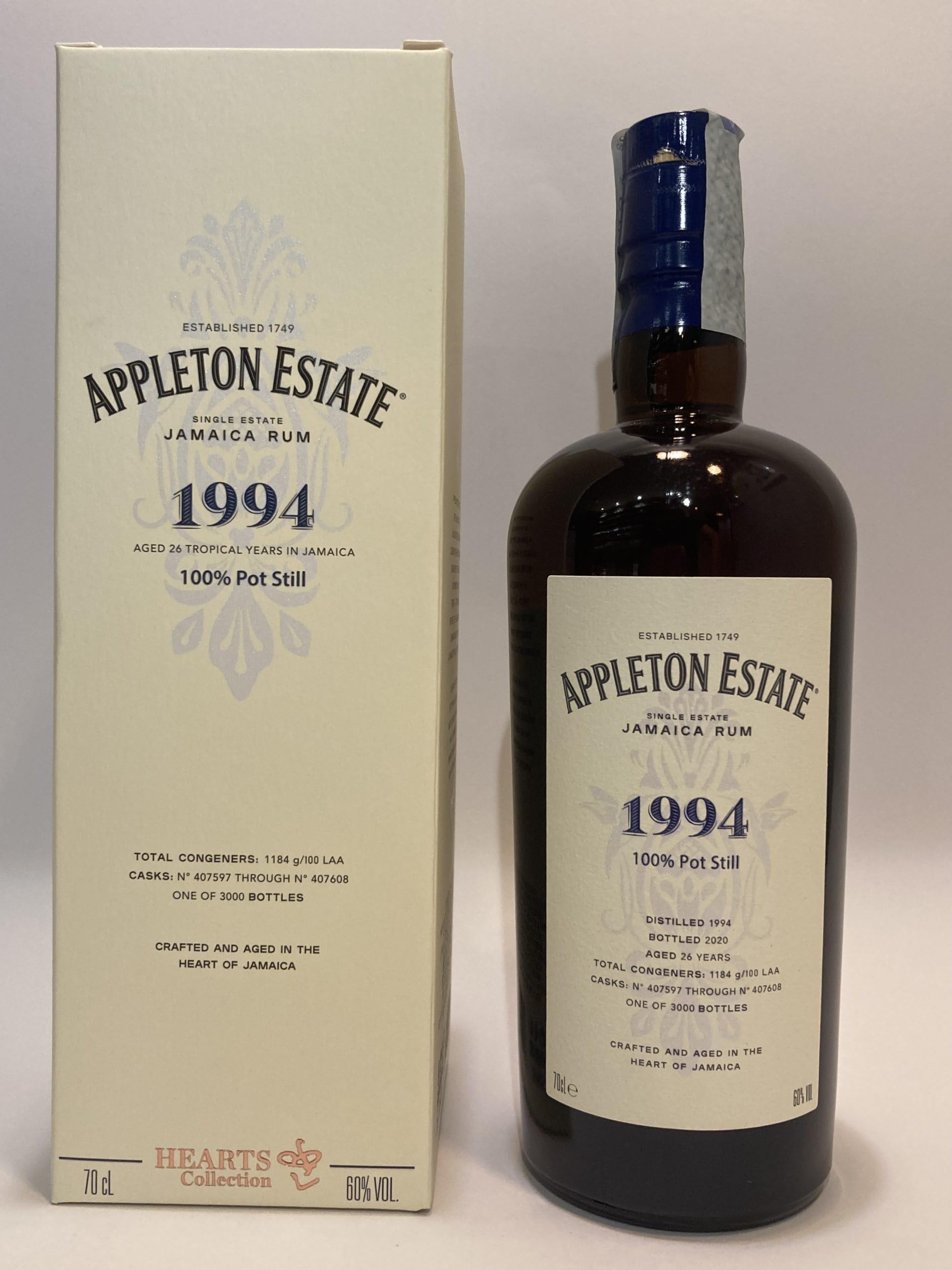Appleton Estate 1994 Hearts Collection 70cl 60°
