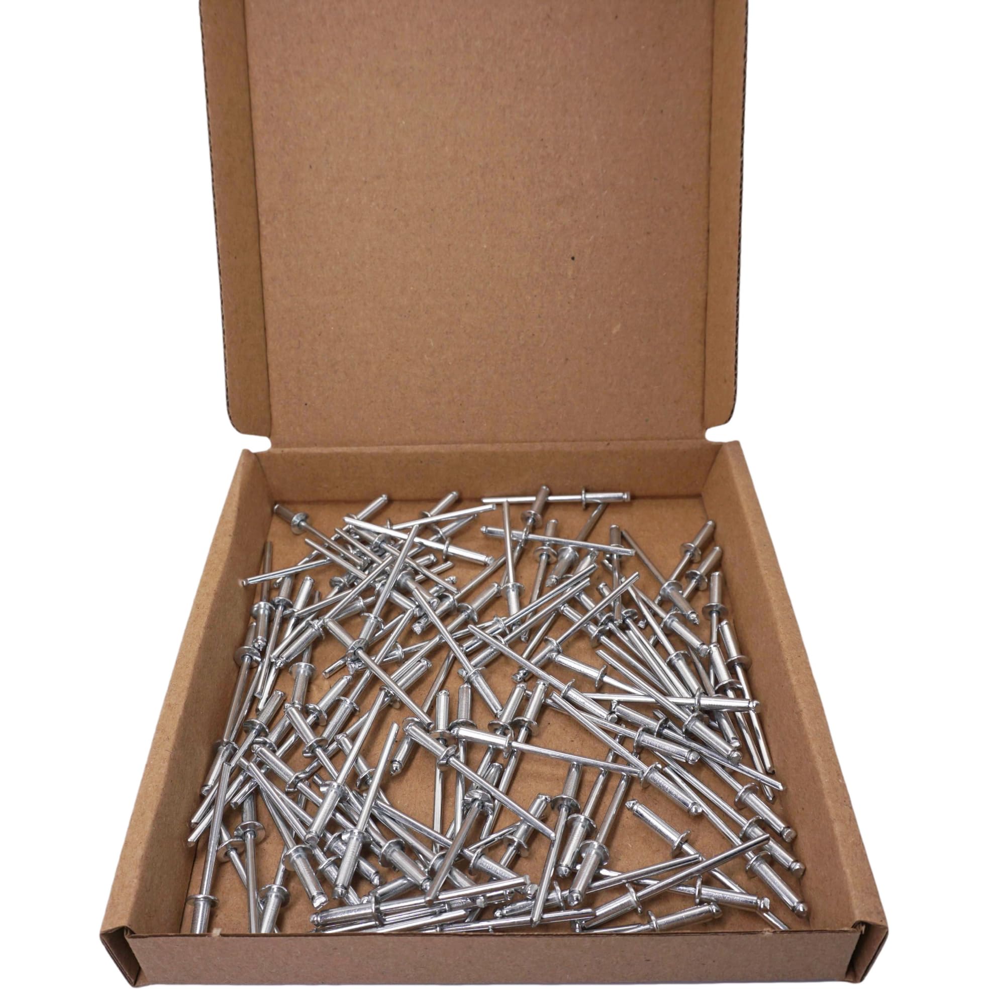 SKIR'CO (100 pcs) Zinc Plated Steel Blind Rivets 3.0 x 10 mm, Steel Mandrel, Pop Rivets, Dome Head, DIN 7337 Rivets - Image 4