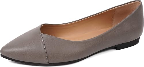FUNKYMONKEY Women's Ballet Flats Comfort Slip On Shoes for Walking and Driving (