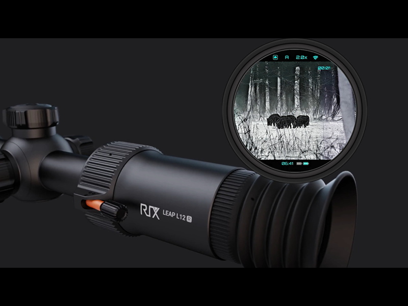 Amazon.com : RIX LEAP L12 R Thermal Rifle Scope 1280x1024 Sensor