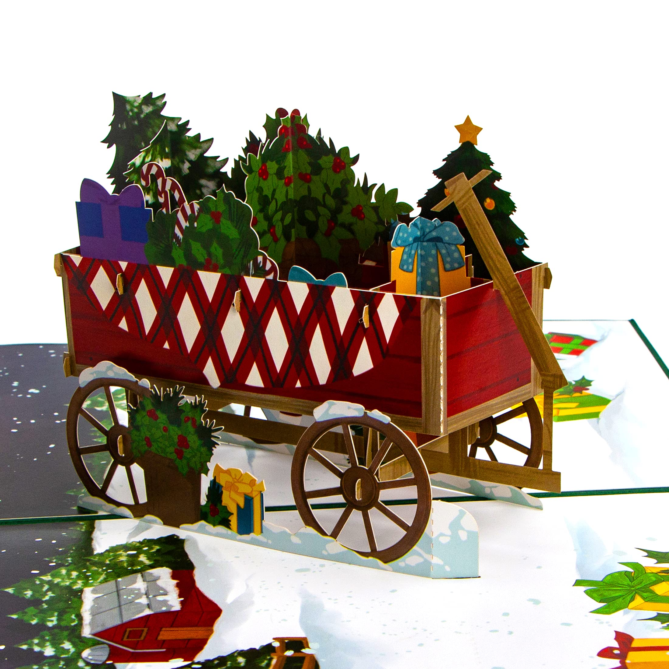 Feliz Navidad Y Próspero Año Nuevo Tarjeta De Felicitación De Diseño Cuadrado Alegre Mamá E Hija O Hijo Espera 502272 157
