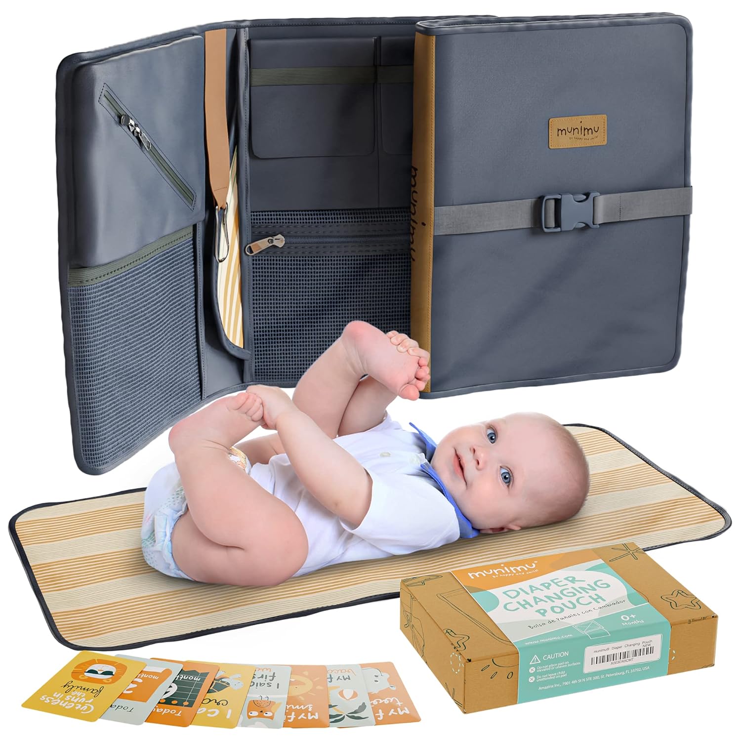 munimu® Portable Changing Pad for Baby Changing Station