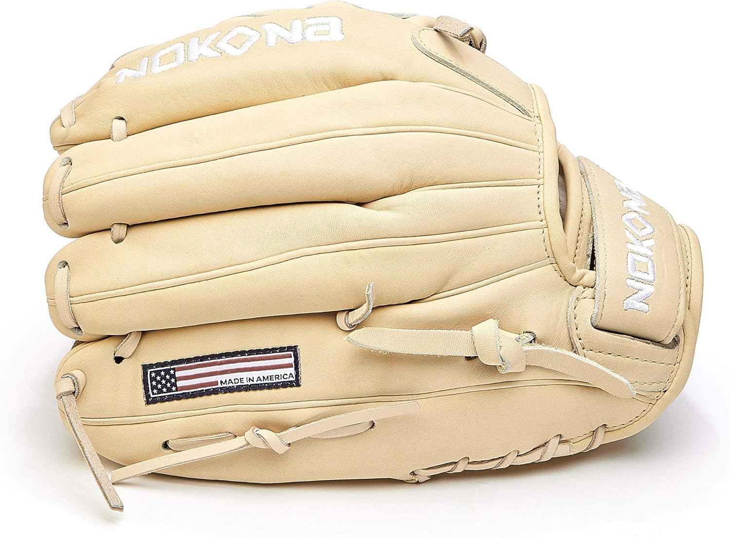 Nokona American Kip 12.5 Inch BallGlove Blonde Right Hand Throw