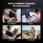 Portable Headphone Amplifier, USB C MINI DAC Amp Dongle 3.5mm & 4.4mm Balanced Outputs, HiFi 32Bit/384kHz DSD256 Dual CS43131 Audio Decoder Audio Adapter for Phones/PC/Laptops/Tablets, Silver