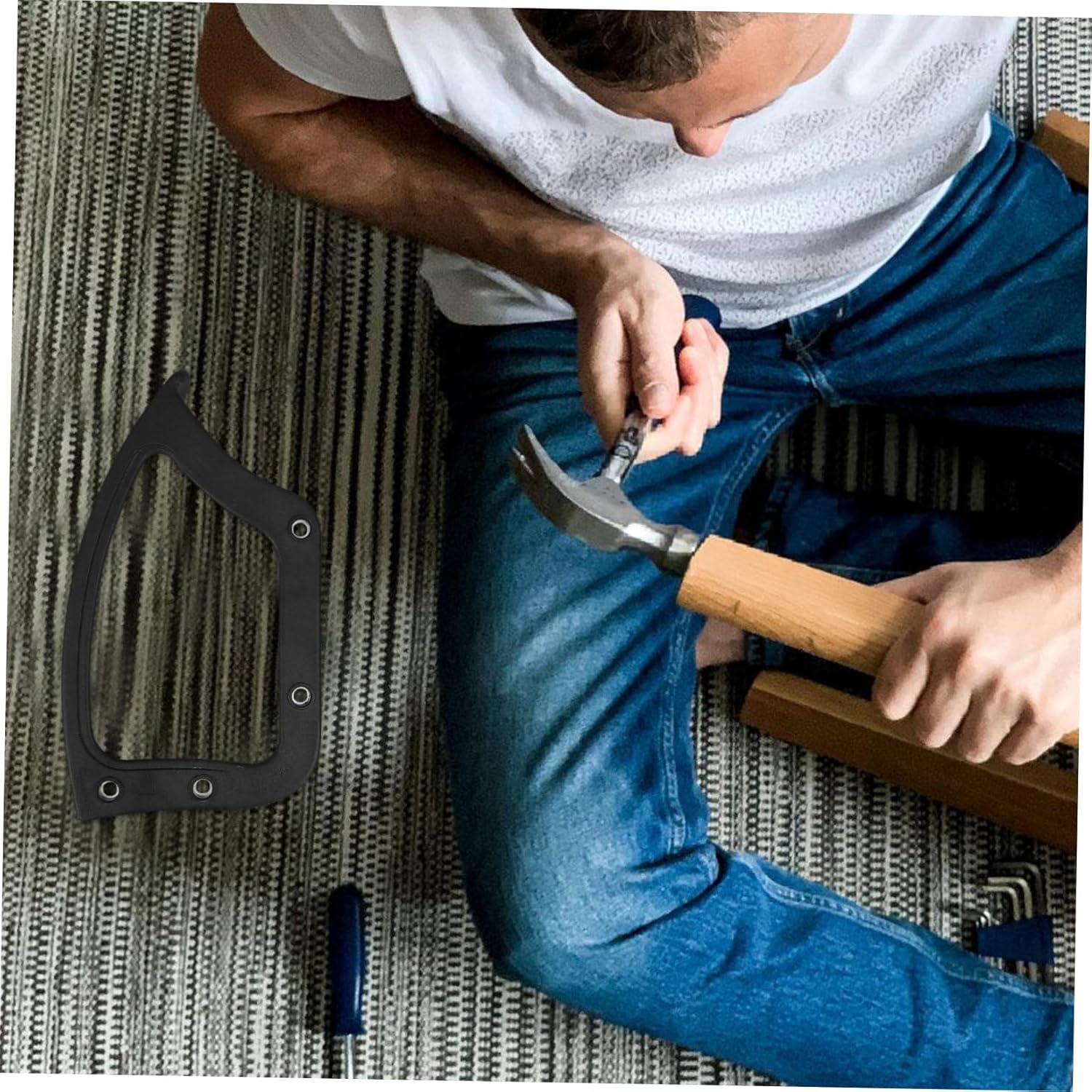 Uonlytech 1pair Office Chair Armrest Replacements for Daily Use Comfortable Grip Parts for Home and Office Chairs Fit Armrest Accessories