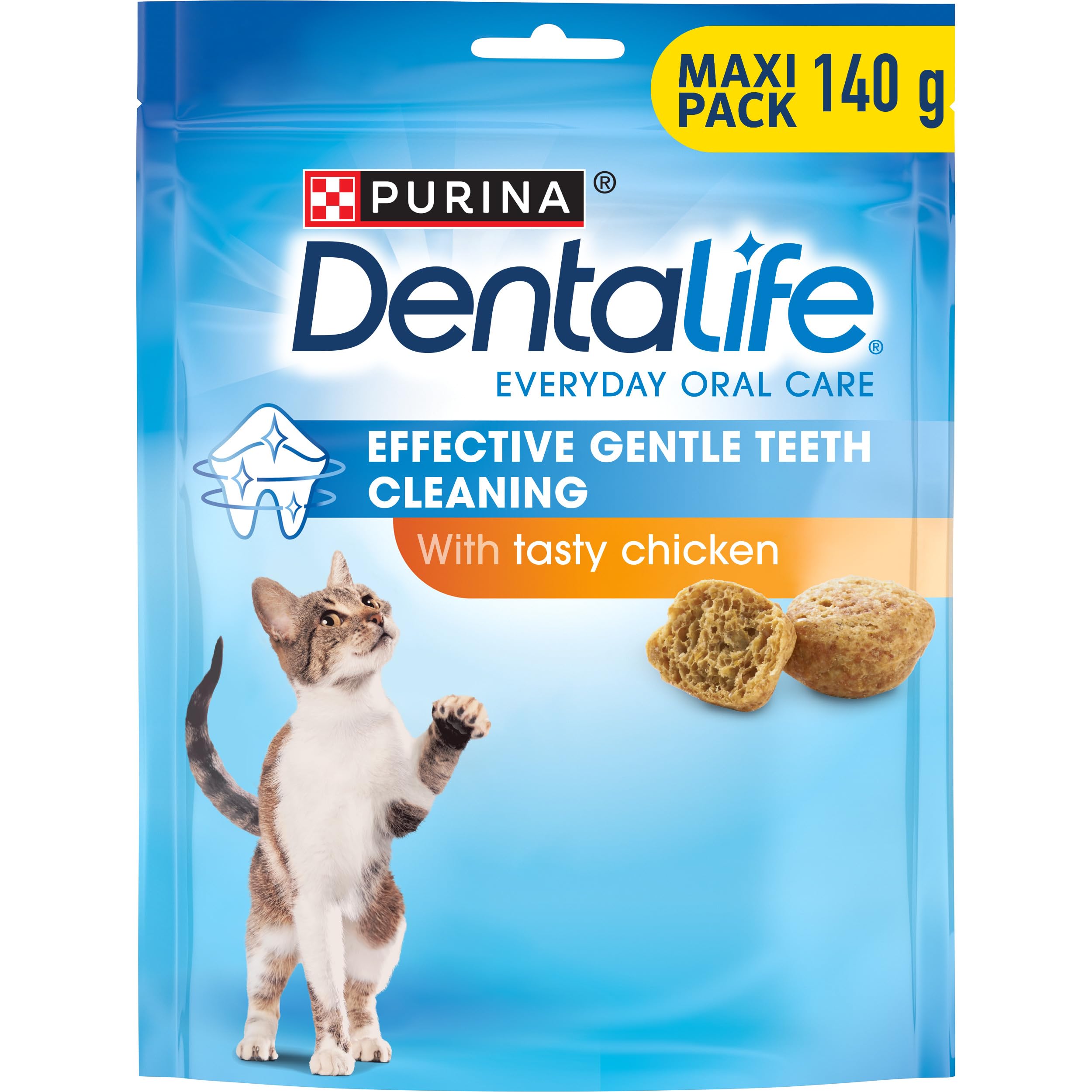 Cat Dental Treats Chicken 140g, Pack of 5