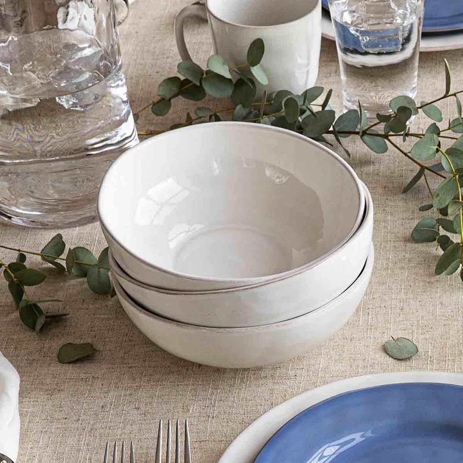 Juliska Puro Coupe Place Settings (Whitewash, 16pc)