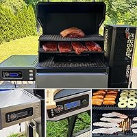 Vista 5 de Pieza de repuesto del adaptador de corriente 9004190216 para parrilla y ahumador digital Masterbuilt Gravity Series 560/800/1050 XL, suministro