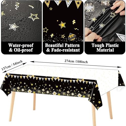 Vista 127 de Qyeahkj Platos de decoración de fiesta de cumpleaños de fútbol, servilletas, suministros de mantel, suministros para 24 invitados, vajilla