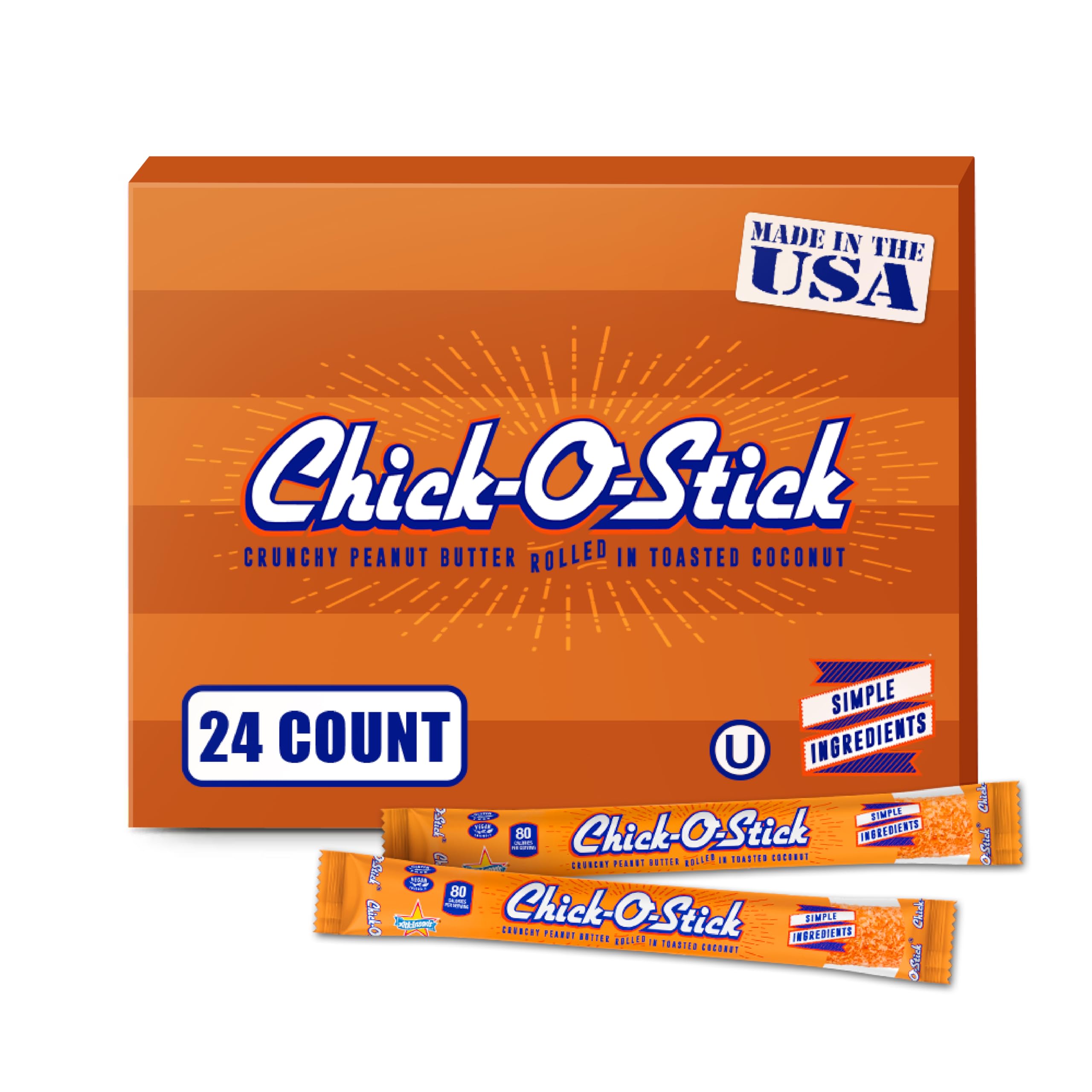 Amazon.com : Atkinson's Chick-O-Stick Peanut Butter Coconut Candy