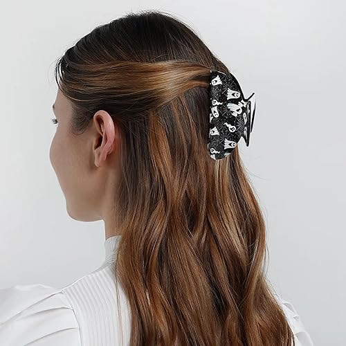 Miniatura 6 de Pinzas para el cabello de Halloween, pinzas para el cabello de Halloween, calabaza y sombrero de bruja para mujeres y niñas, accesorios