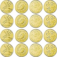 Lucky Coins, Gold Plated Coin Perfect for New Year 2024, Lucky Charm, New Year Coin, Lucky Scent Set