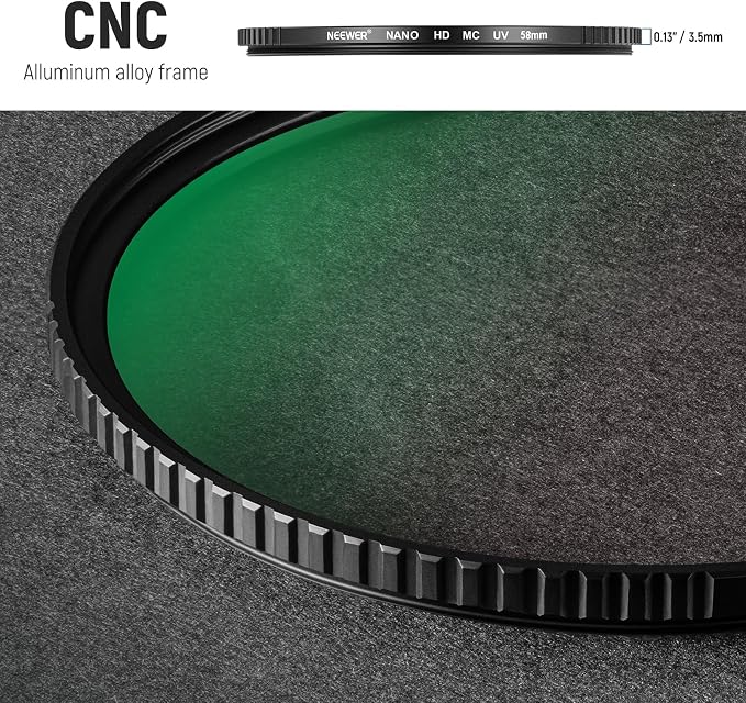 Filtro UV de Protección 58mm NEEWER miniatura 7