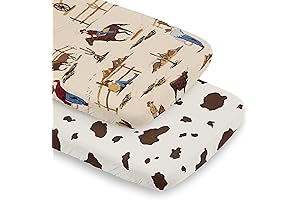 Sweet Jojo Designs Tan Brown Western Bassinet Sheets