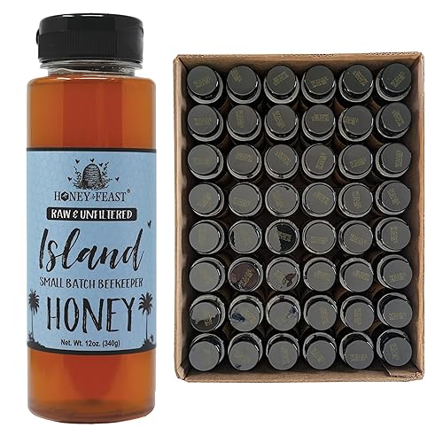 Miniatura 58 de HONEY FEAST Miel de Manuka de Nueva Zelanda Infundida con Própolis 12oz - Miel de Manuka Cruda, Fórmula con Patente Pendiente, Clasificación MGO182,