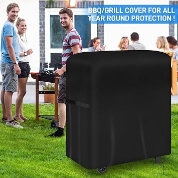Yimomoyi Barbecue Covers, BBQ Covers Waterproof Heavy Duty Large