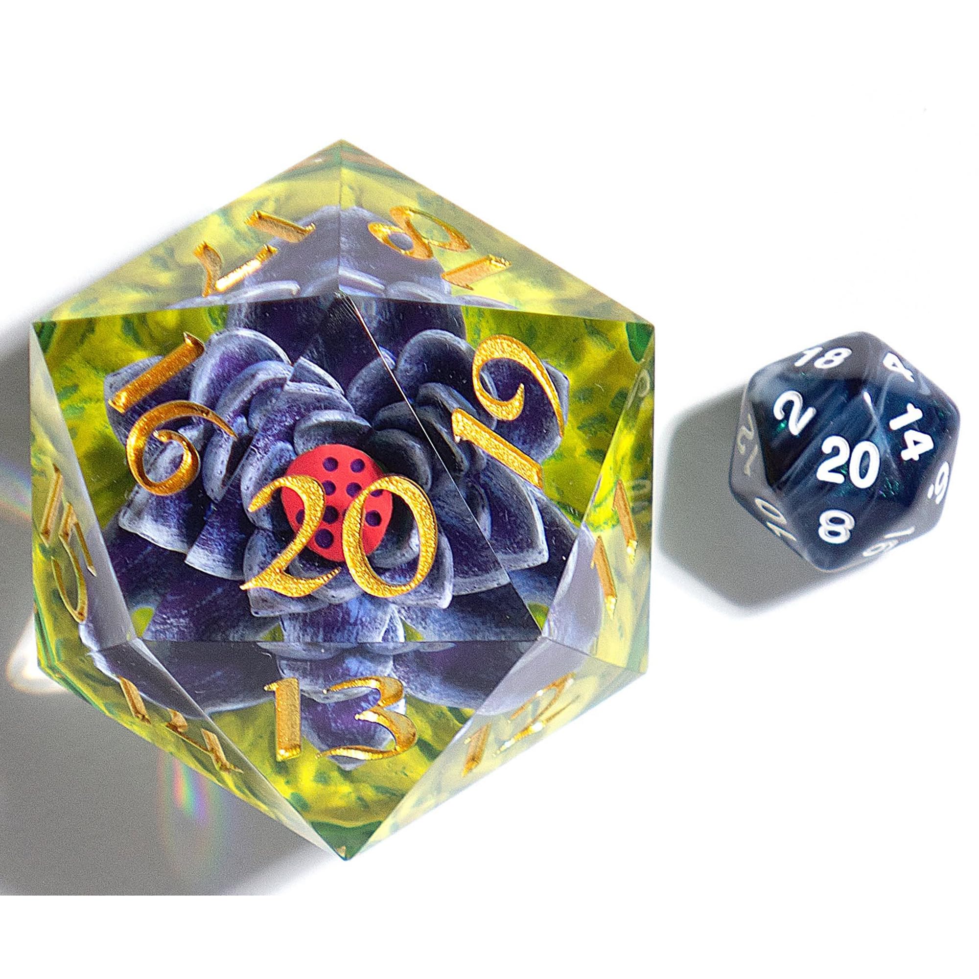 Amazon | 54mm d20 MTG Black Lotus Spindown | ダイス・サイコロ