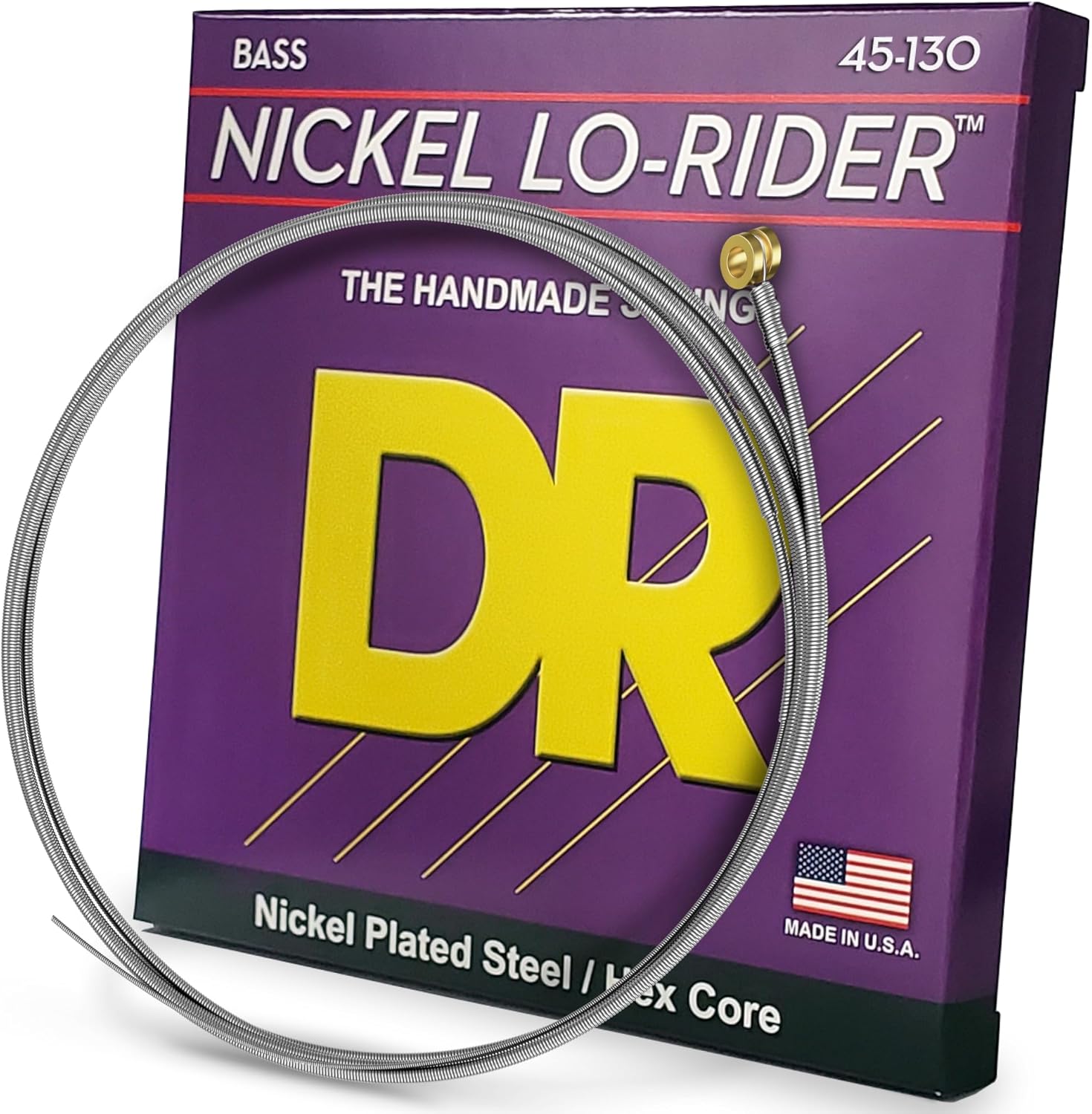 DR Strings Nickel Lo-Rider Bass Strings
