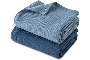 GLLQUEN BABY Muslin Swaddle Blankets: Comfort for Little Believers