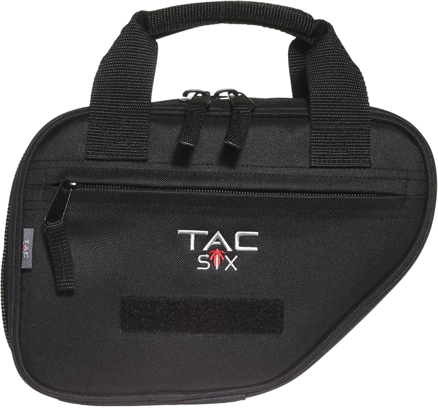 Allen Company Tac-Six Tactical Pistol Case - Soft Handgun Bag - Black and Camo, Battalion 10IN