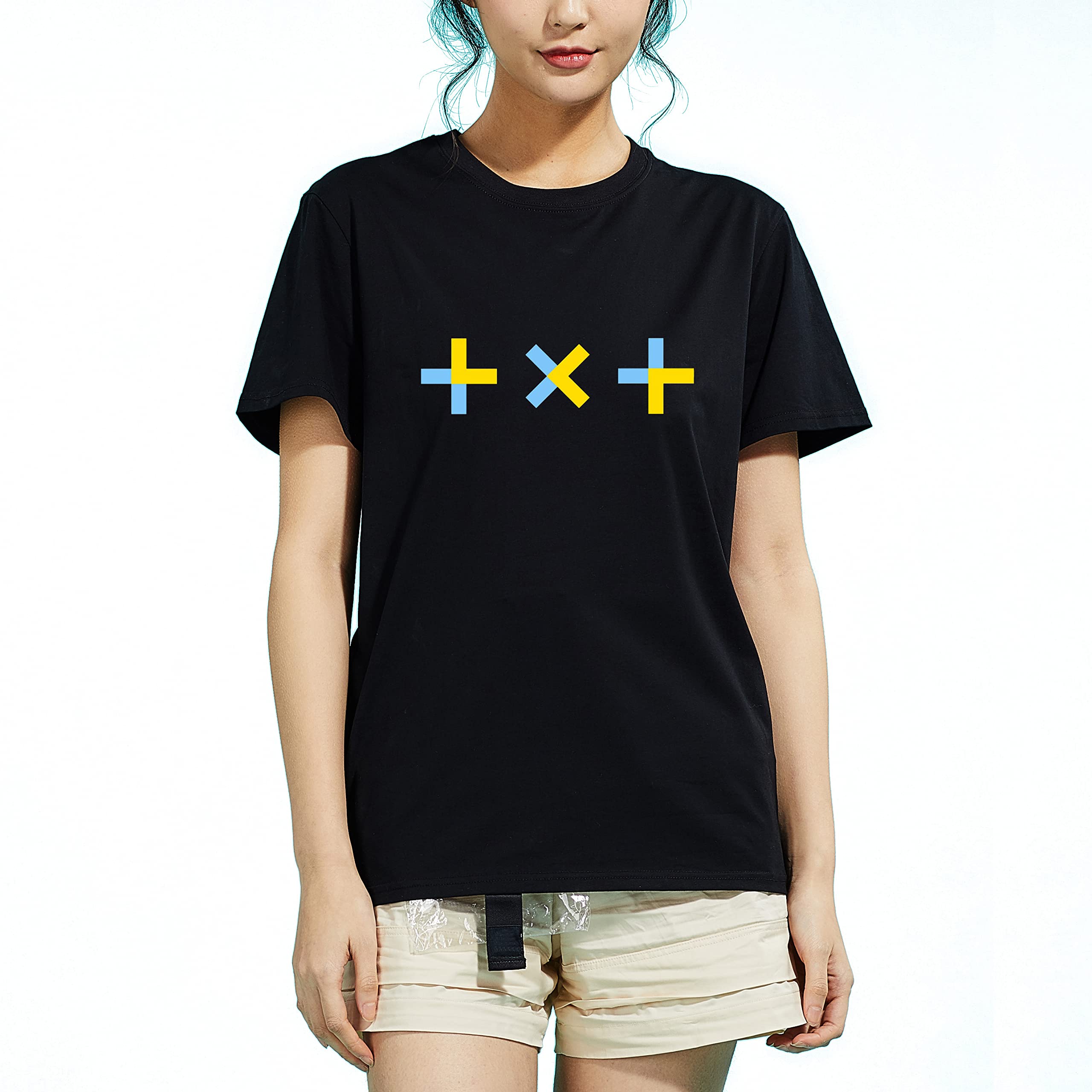 Kpop Merch TXT T-Shirt Yeonjun Soobin Taehyun Hueningkai Beomgyu Tee Shirt