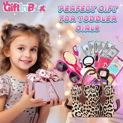 Miniatura 7 de GIFTINBOX Play - Bolso para niñas pequeñas, juguetes para niñas de 3 a 5 4 a 5 6 a 8 años, juguetes para niñas, regalos de cumpleaños y juguetes