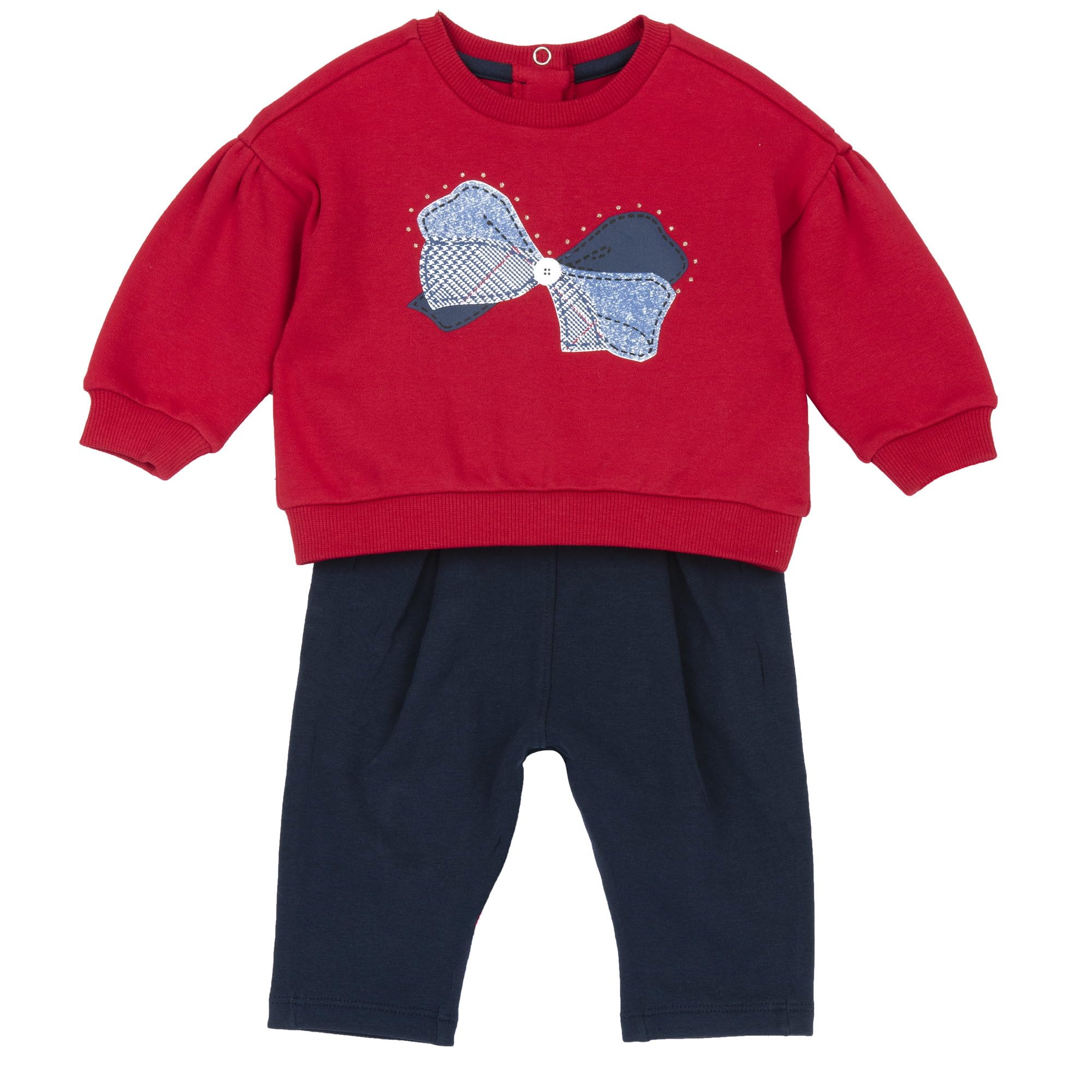 Chicco, Completo Neonato Elegante, con Maglietta e Pantaloni, Abbigliamento Bambino 0-24 Mesi, Idee Regalo Nascita, Designed in Italy
