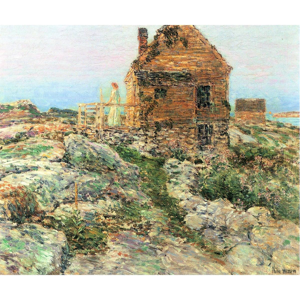 Impression giclée de la cabane norvégienne de Hassam : la solution pour vos murs vides