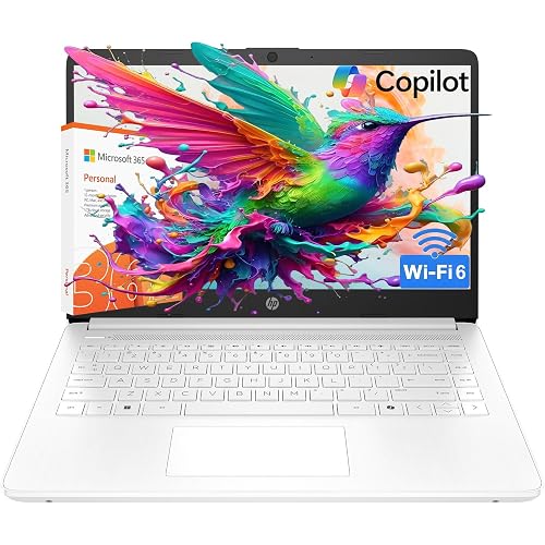 HP Essential 2026 Laptop, Office 365, Copilot AI, 4GB RAM, Intel Processor | Windows 11 Home S, WiFi 6 & Bluetooth, Camera, Fast Charge, Longtime battery life, Portable Design for Office & Student