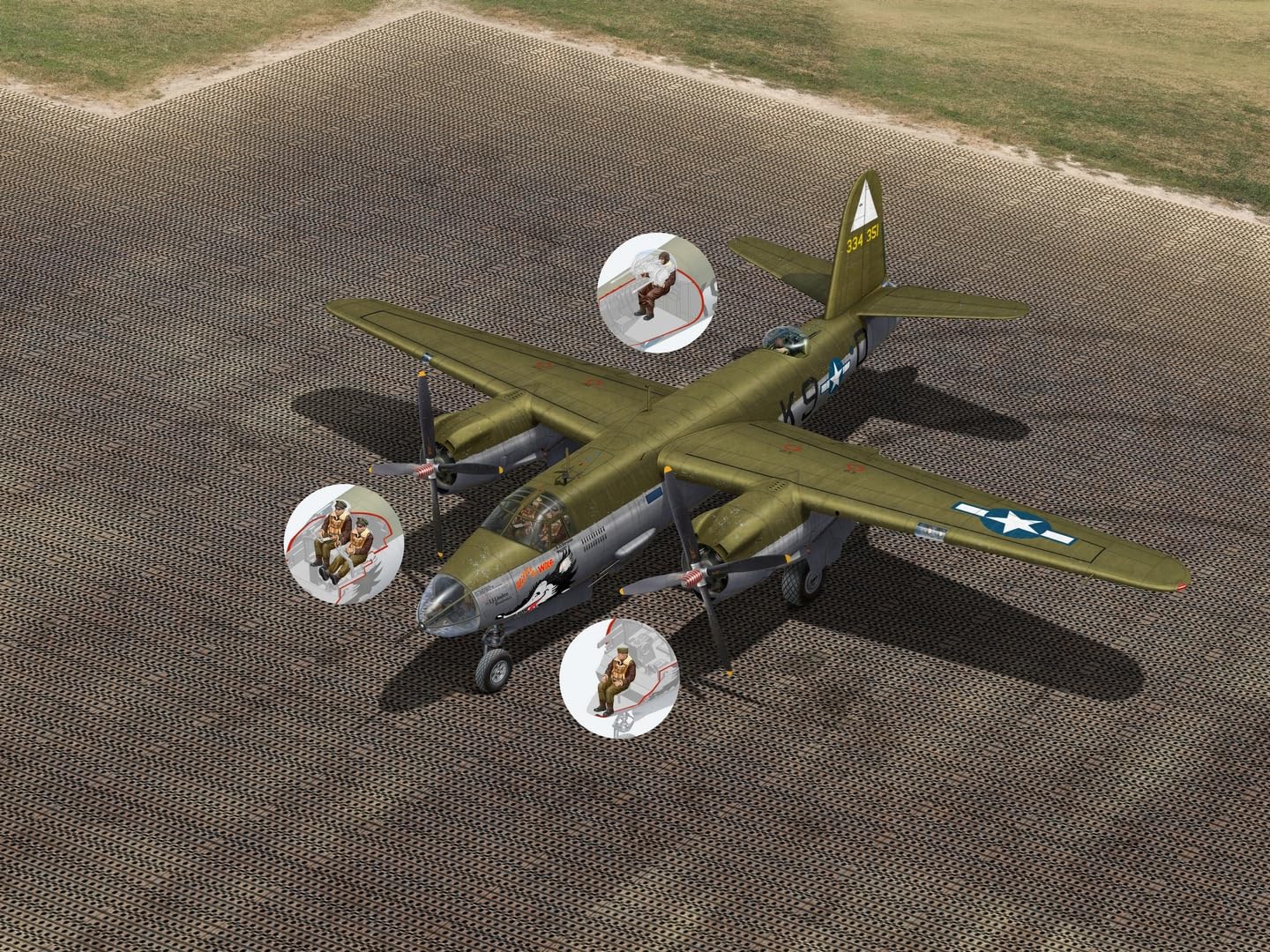 Amazon | ICM 1/48 USAAC 野戦飛行場セット プラモデル 48327