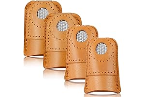 WILLBOND Leather Thimbles for Hand Quilting