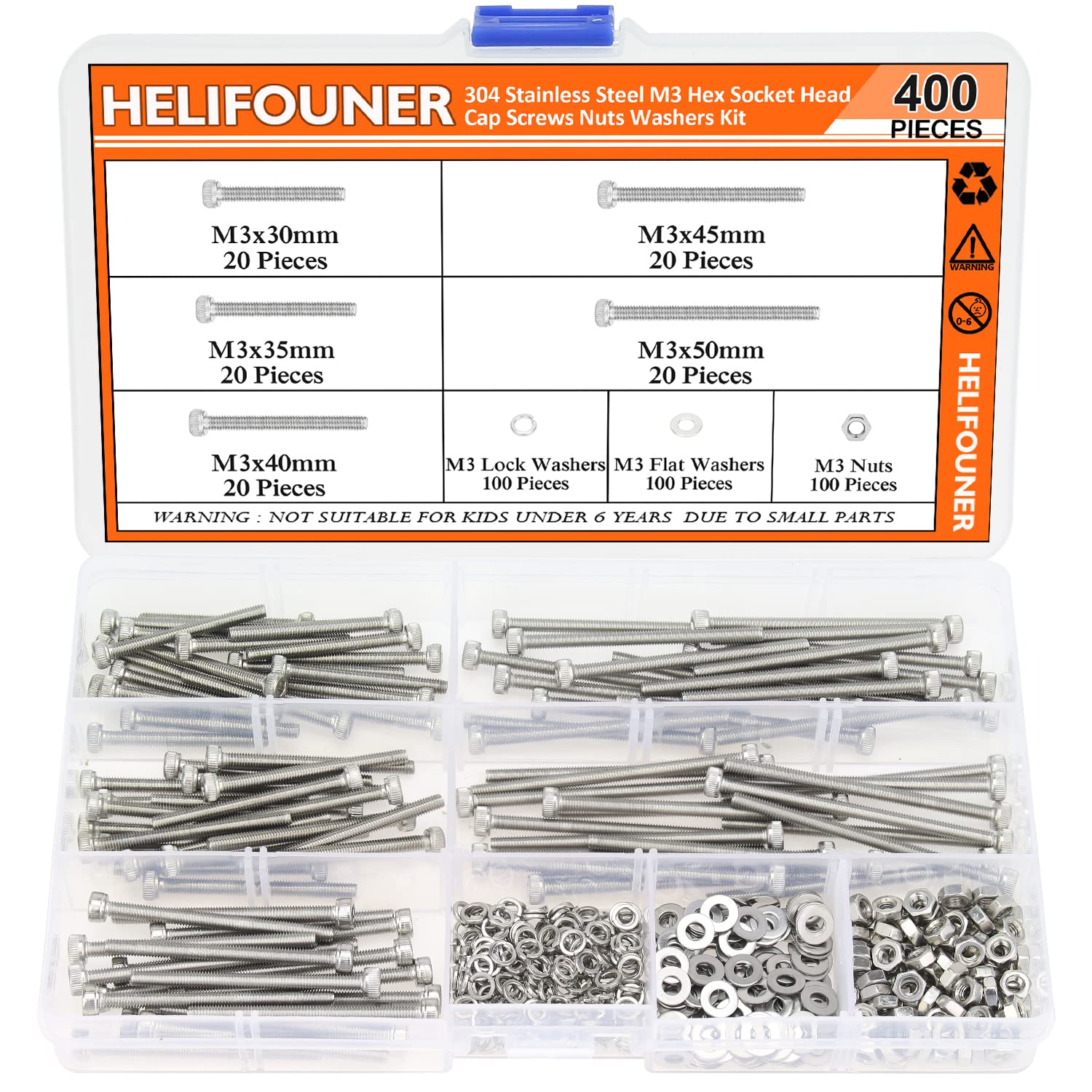 Uxcell 10pcs 5/16-18 X 1-1/4" Flat Head Phillips Machine Screws – 304 Stainless Steel Bolts – Rust-Resistant & Durable - View #2