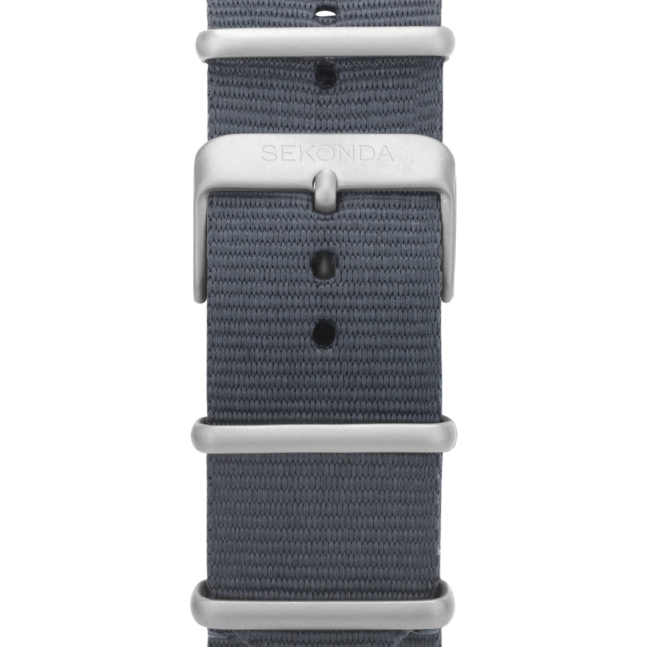 Sekonda 30065 Herren-Armbanduhr im Militärstil, Chronograph, Grau, grau, Gurt
