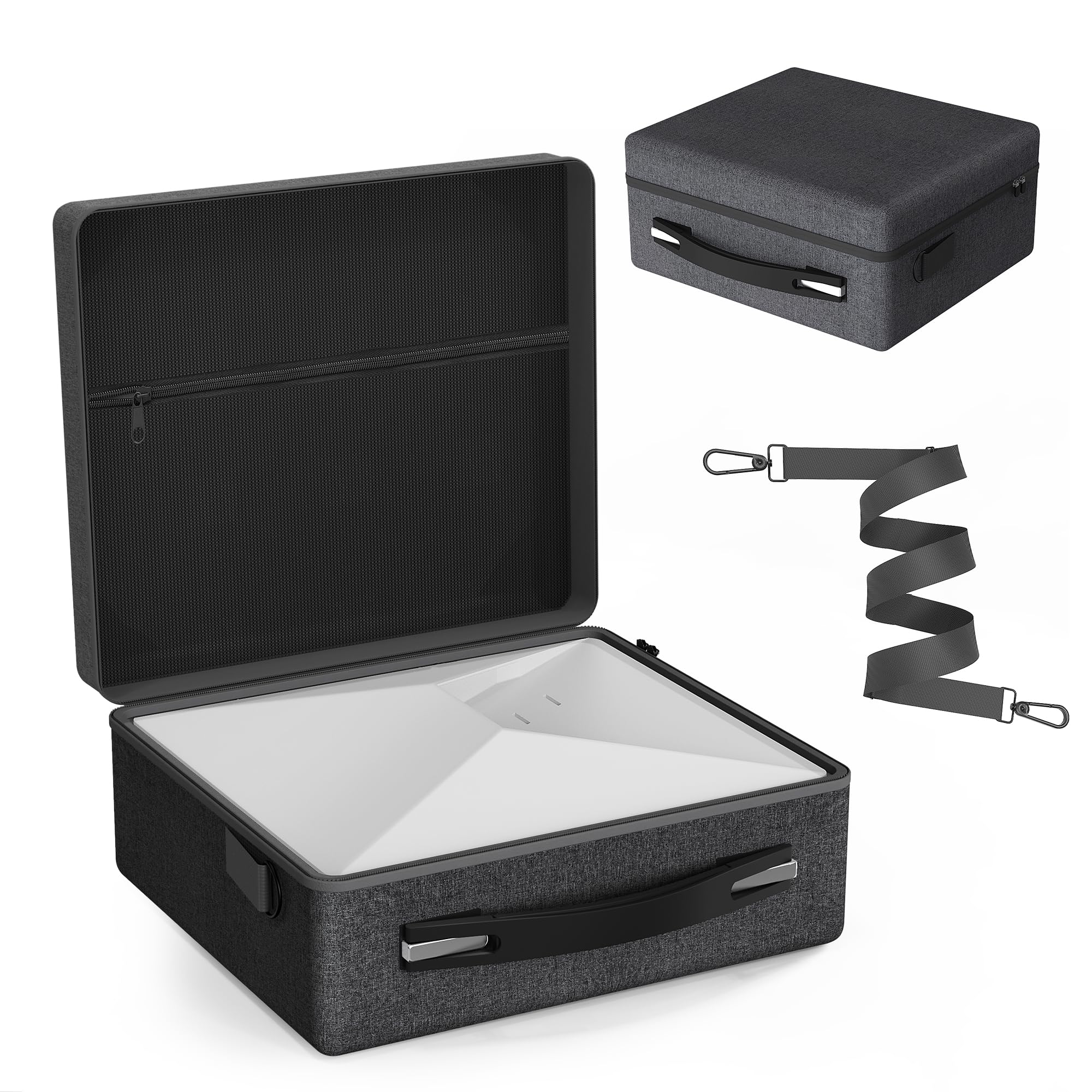 Starlink Mini Case, Hard case for Starlink Mini, Kickstand, Pipe Adapter, Power Supply