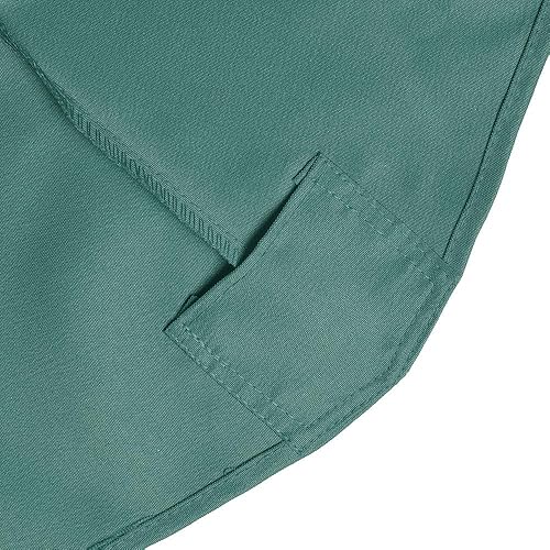 Miniatura 4 de Cubierta de paraguas de 9 pies y 8 varillas de repuesto, color verde, para patio, mercado, playa al aire libre, protección solar UV, resistente al